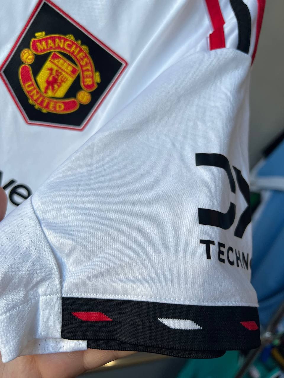Adidas 2022/23 MANCHESTER UNITED AWAY SOCCER JERSEY FOOTBALL SHIRT Size US M / EU 48-50 / 2 - 9 Thumbnail