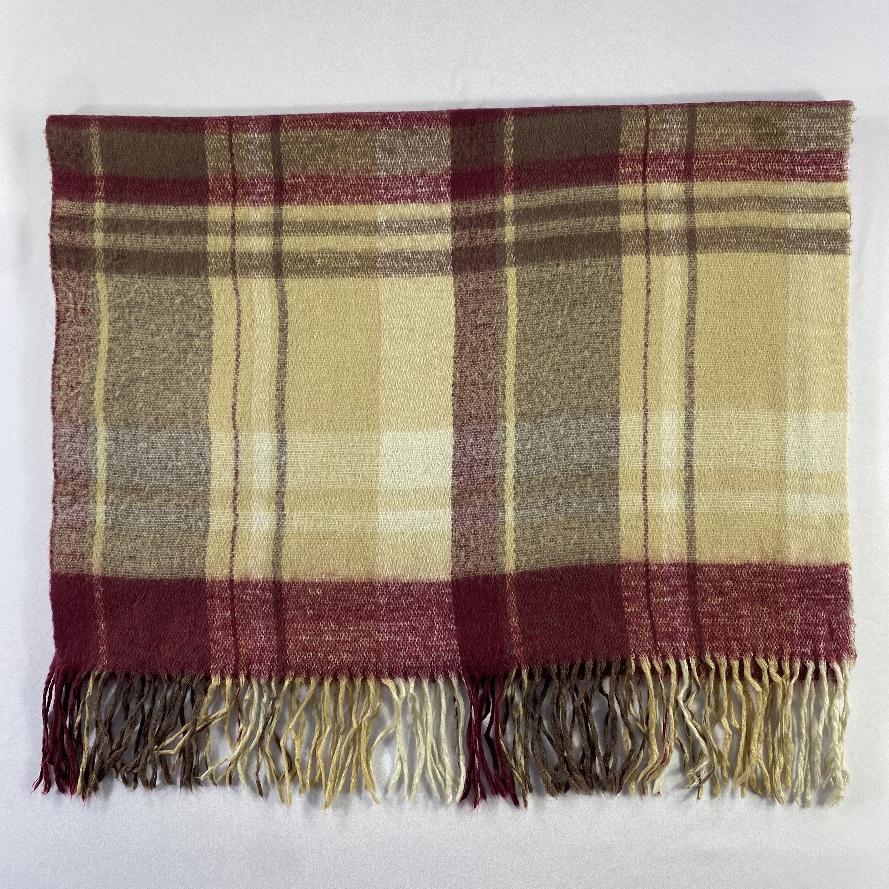 Beams Plus Beams Scarf Neck Wrap Big Size Plaid Muffler Size ONE SIZE - 2 Thumbnail