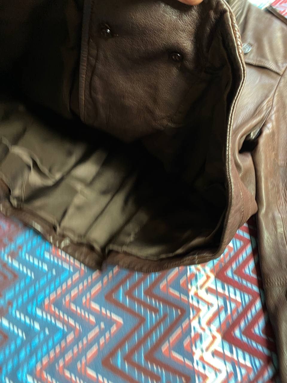 Vintage vintage brown jacket Karen Millen England Y2K Streetwear Size M / US 6-8 / IT 42-44 - 14 Thumbnail