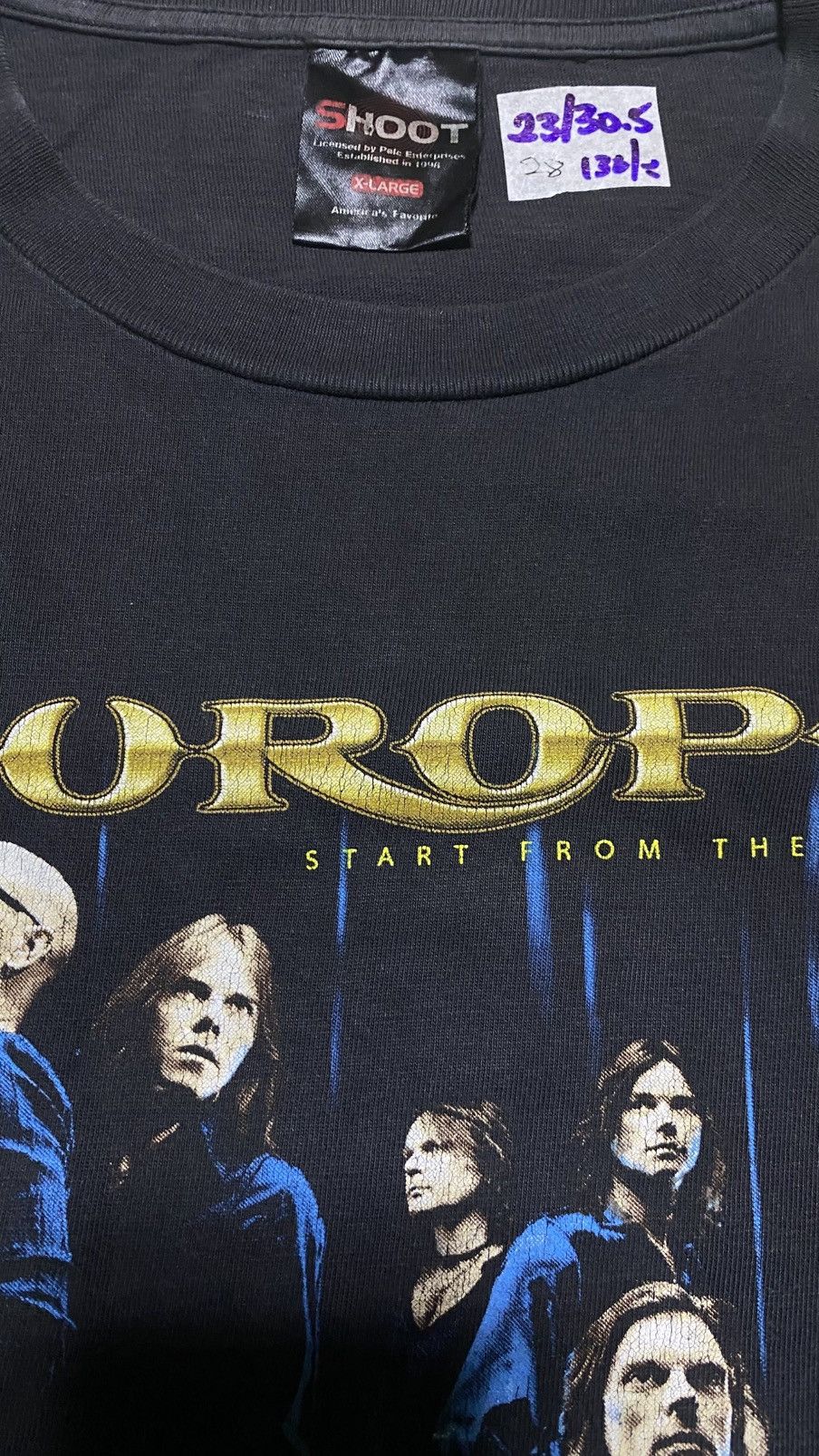 Band Tees Europe - Start From The Dark Tour 2004 Band Tee Size US XL / EU 56 / 4 - 4 Thumbnail