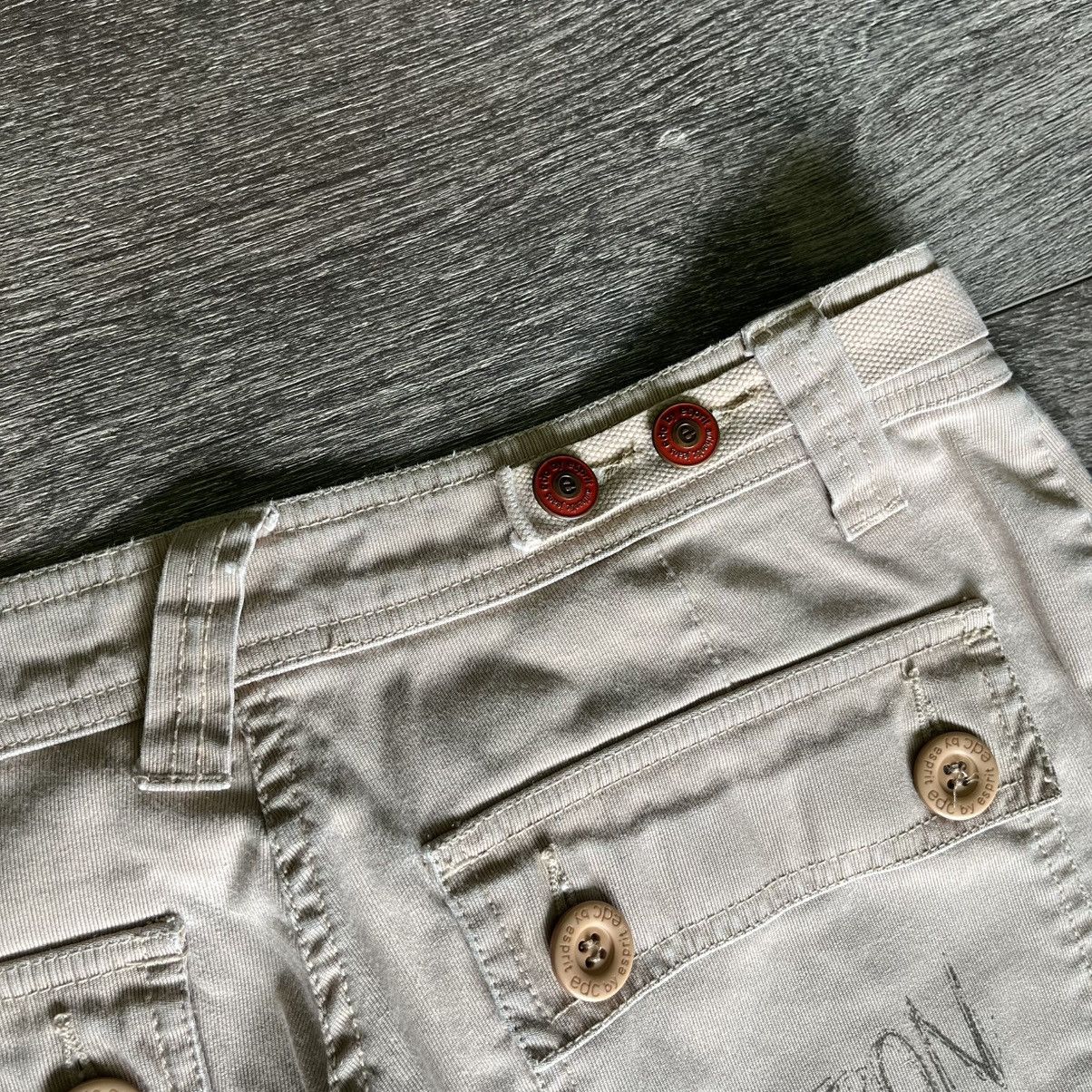 ESPIRIT Vintage 2000s EDC by Esprit London Calling Punk Cargo Pants Size 30" / US 8 / IT 44 - 5 Thumbnail