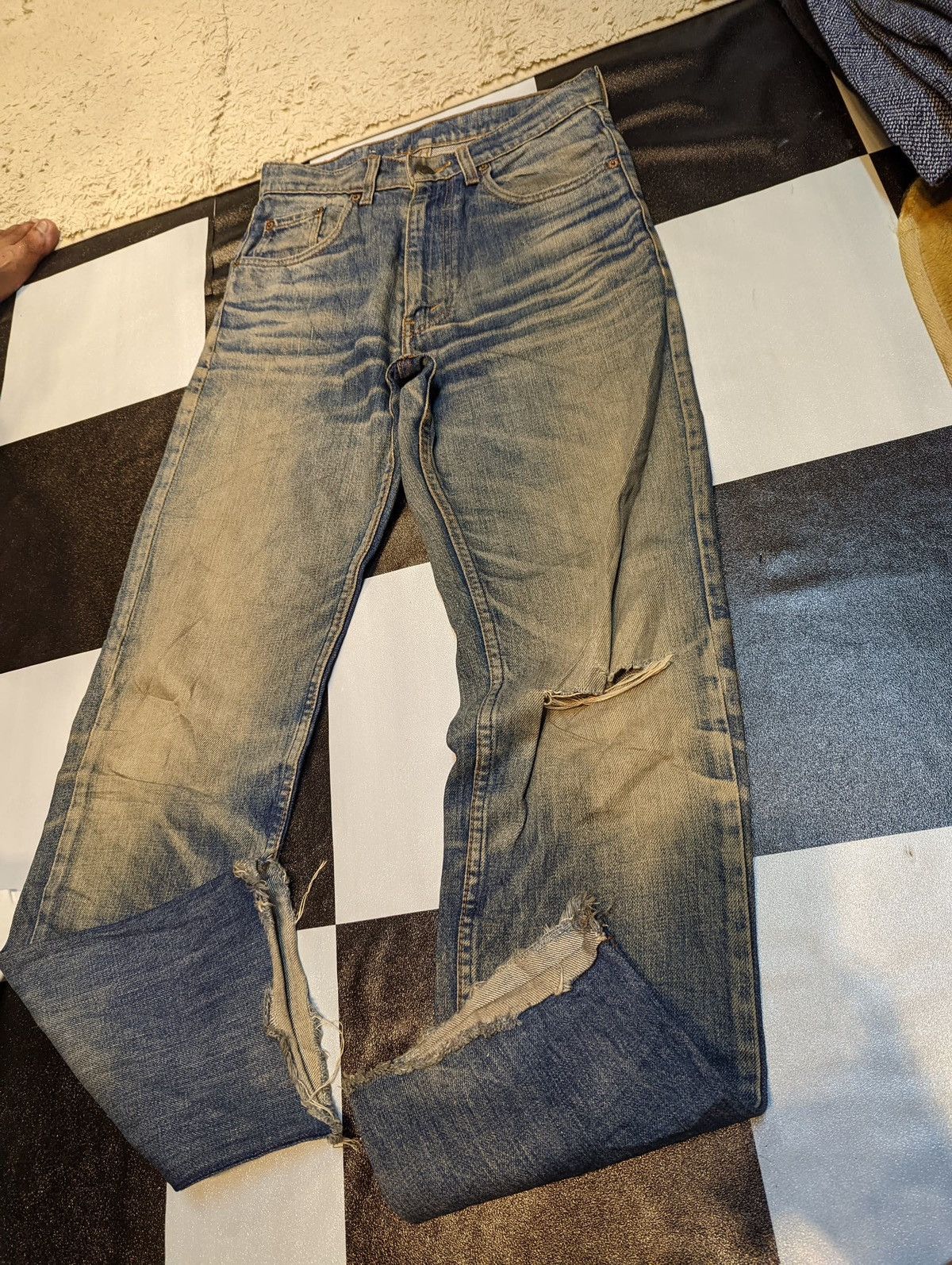 Levi's Levi’s 503 Denim Destress Size US 29 - 3 Thumbnail