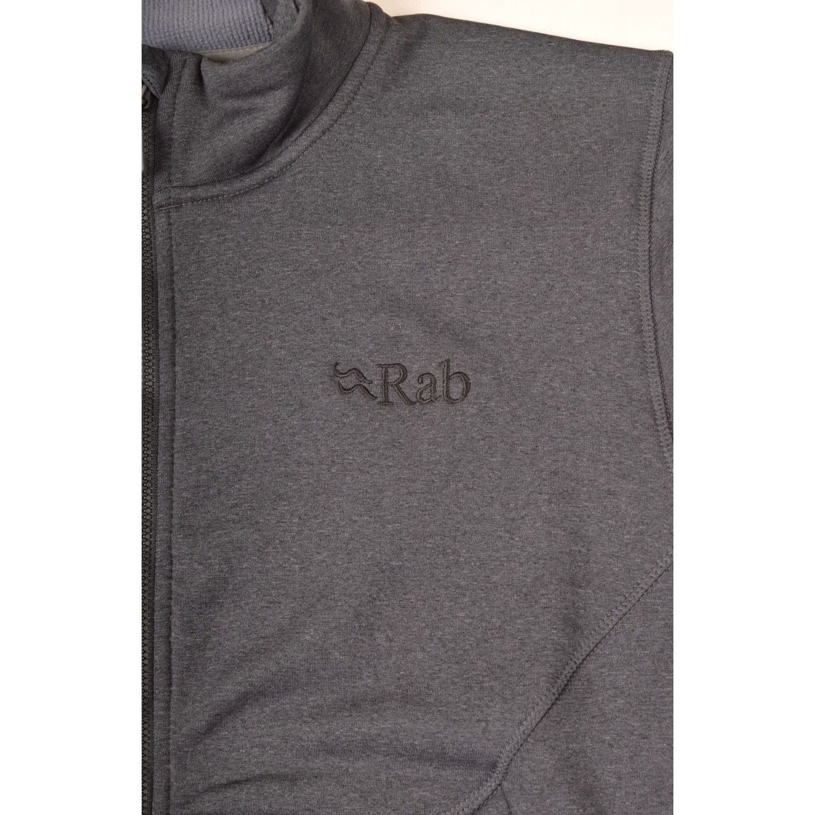 Rab RAB Geon Jacket QFE-95 Full-Zip Fleece Jacket M Gray Windbreaker Jacket Mens Size US M / EU 48-50 / 2 - 2 Thumbnail