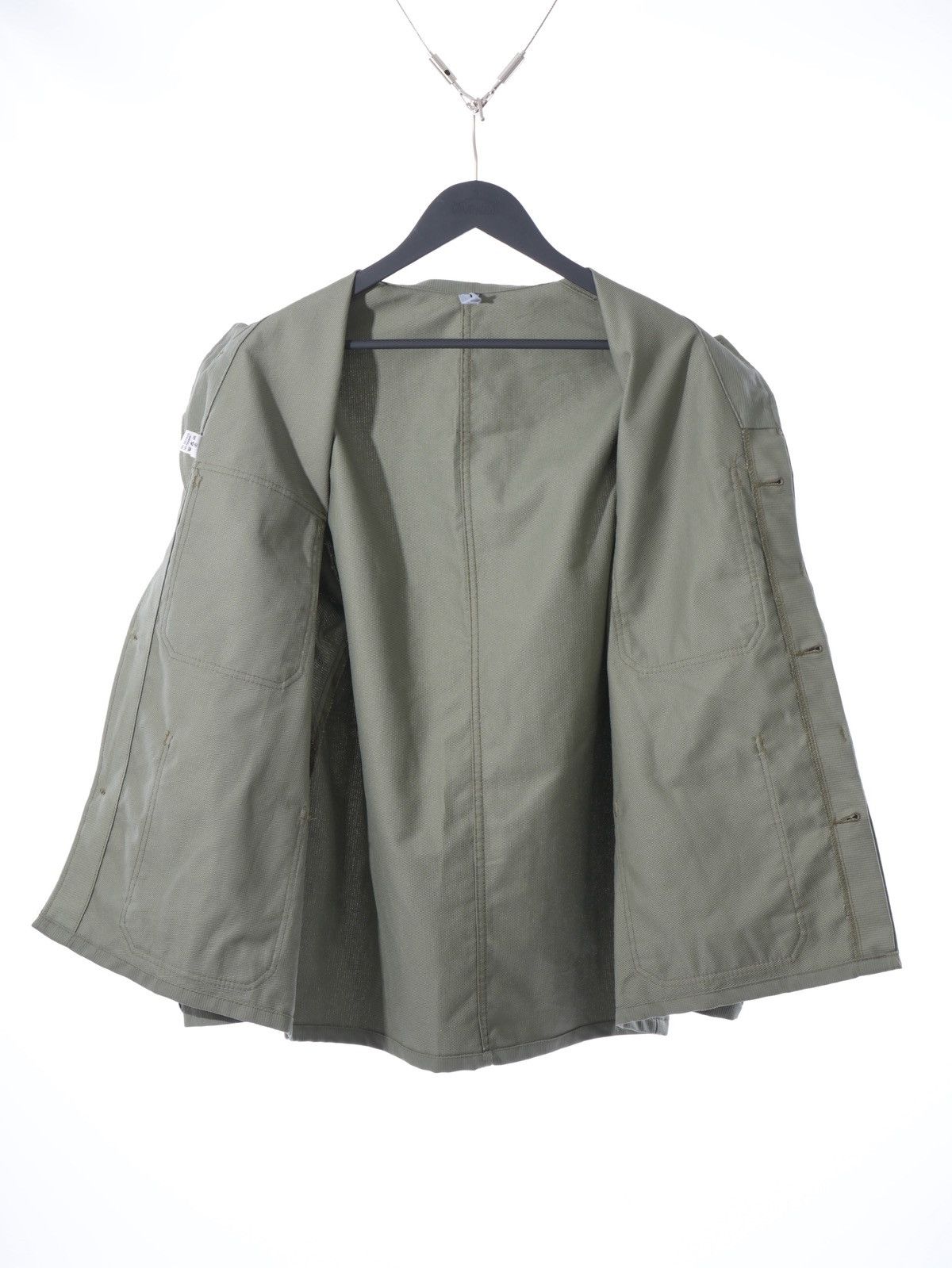 Le Laboureur Vintage 80s Swiss Workwear Military Denim Chore Jacket Size US L / EU 52-54 / 3 - 6 Thumbnail