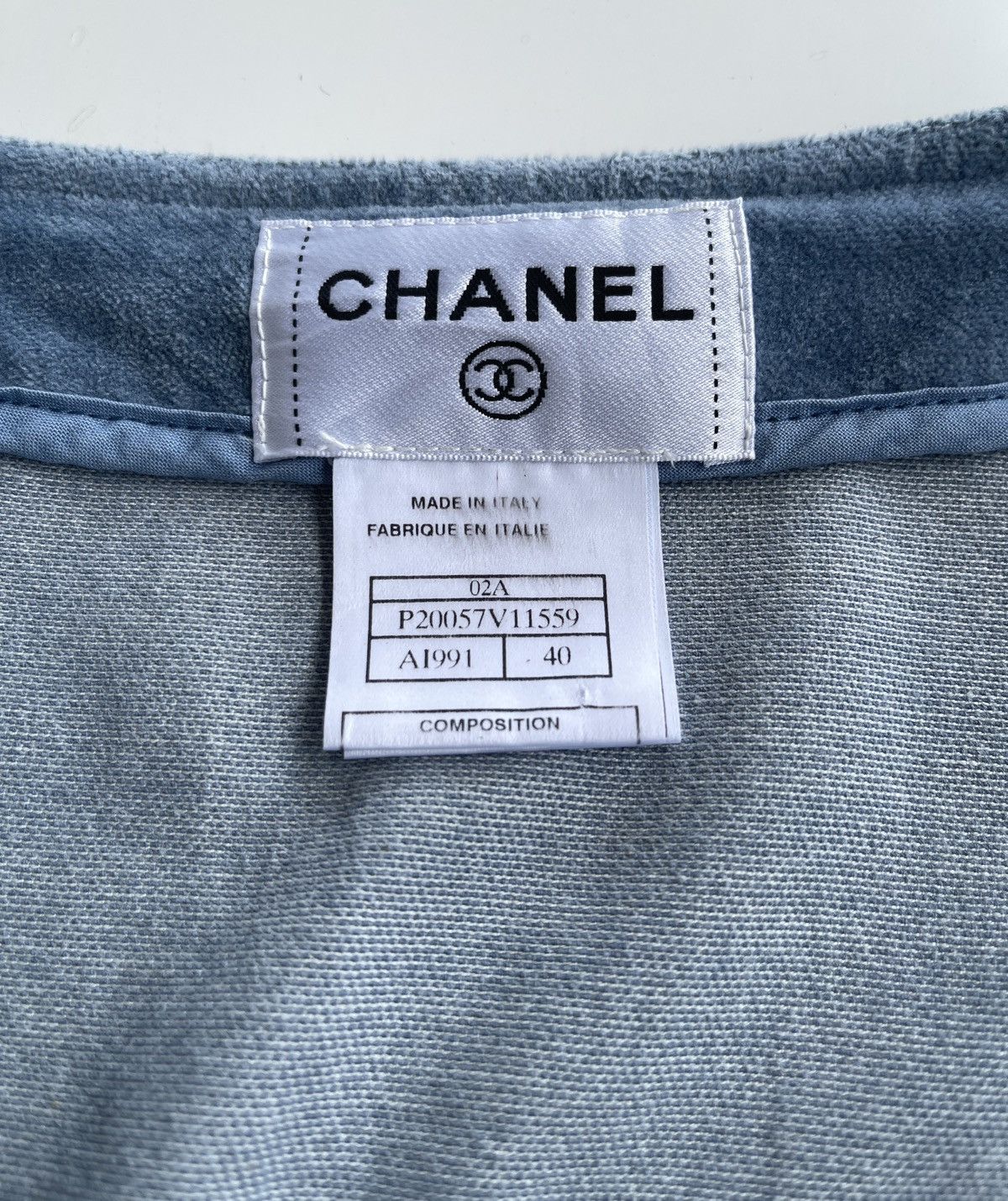 Chanel Chanel Velvet Cropped Jacket Size S / US 4 / IT 40 - 11 Thumbnail