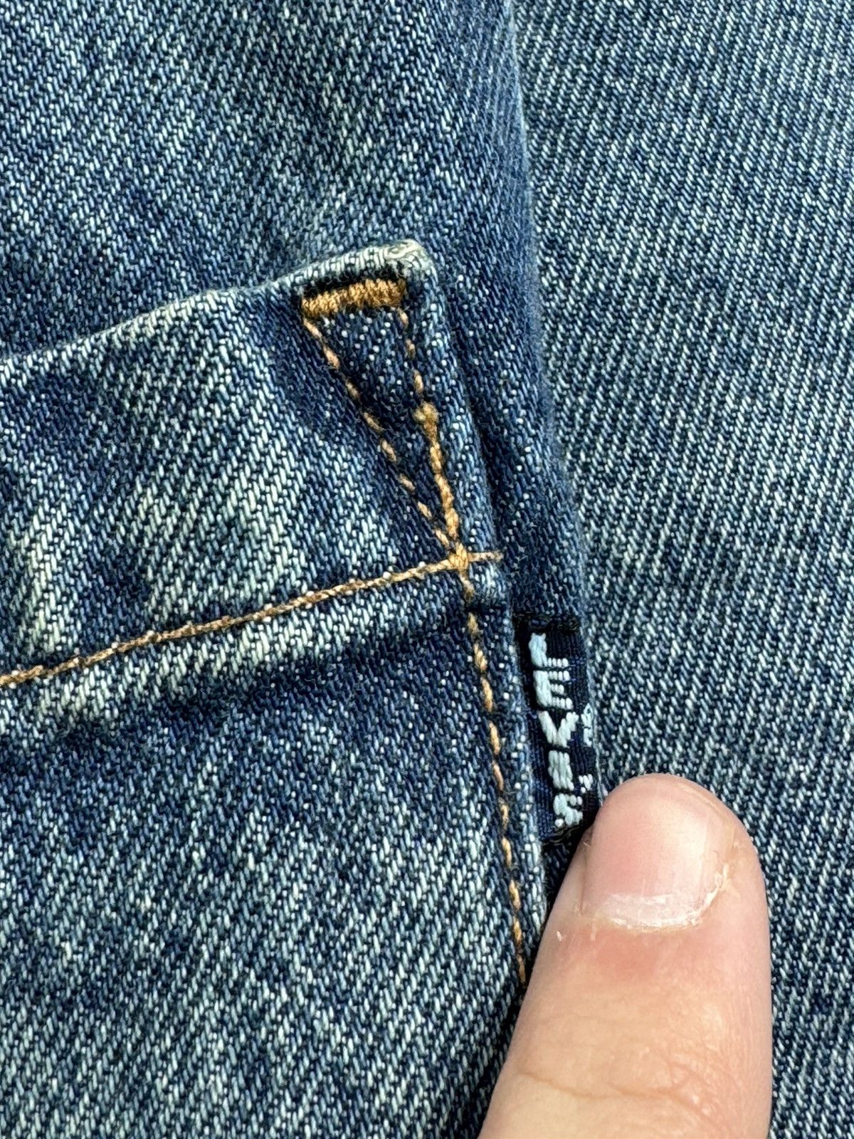 Levi's Made & Crafted Levis Made Crafted Pleated Front Type Work Blue Men’s Trucker Denim Jeans Jacket Size US M / EU 48-50 / 2 - 9 Thumbnail