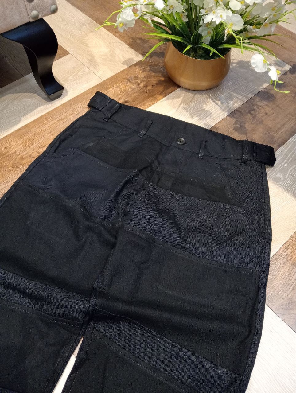 Comme des Garcons SHIRT COMME DES GARCONS SHIRT LAINE WOOL PATCHWORK BAGGY PANTS Size US 35 - 4 Thumbnail