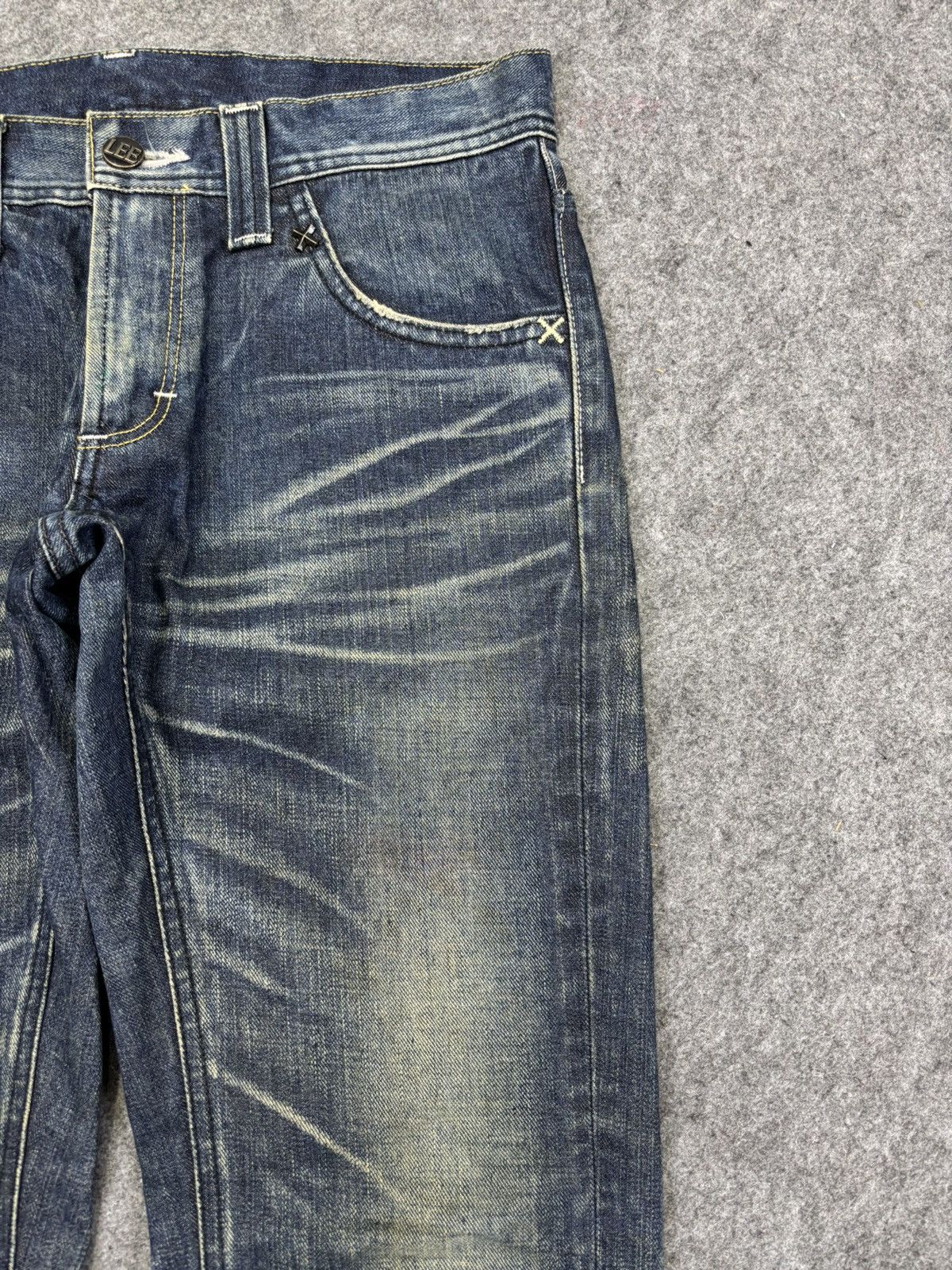 Lee 💥Insane Fades💥Lee Rider Denim F850 Size US 32 / EU 48 - 3 Thumbnail
