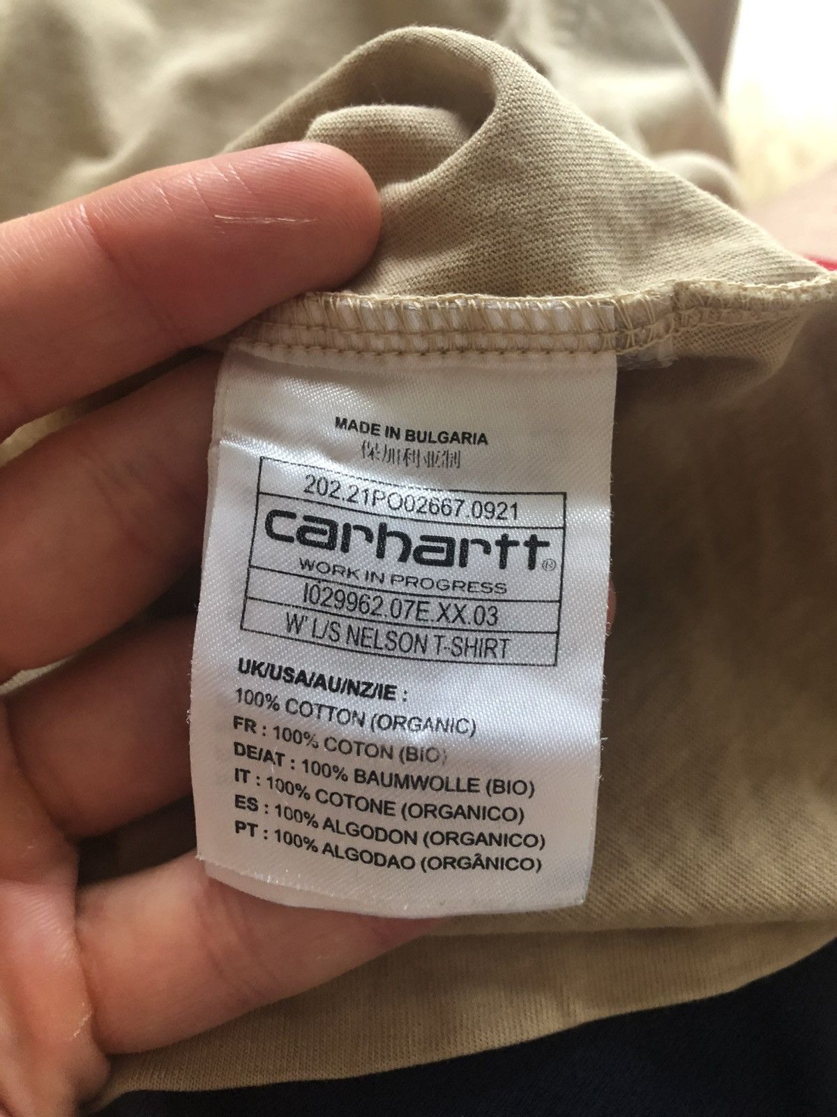 Carhartt CARHARTT CLASSIC VINTAGE QUALITY TEE SHIRT Size US S / EU 44-46 / 1 - 4 Thumbnail