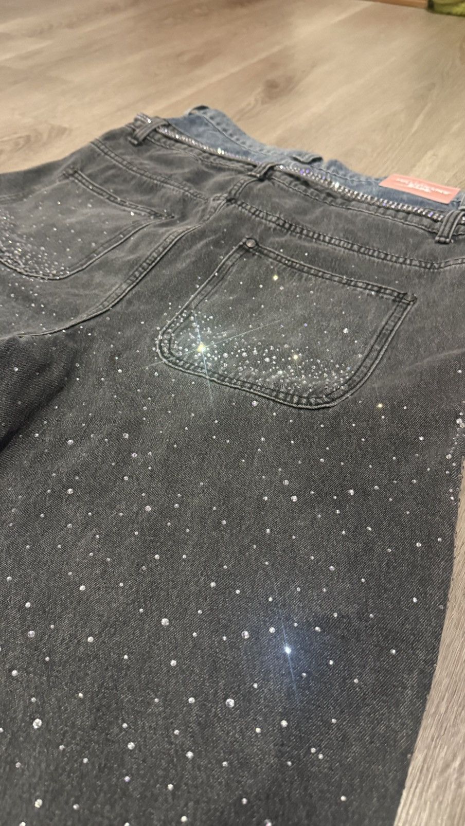 Other Star Studded Double Waisted Jorts Size US 34 / EU 50 - 5 Thumbnail