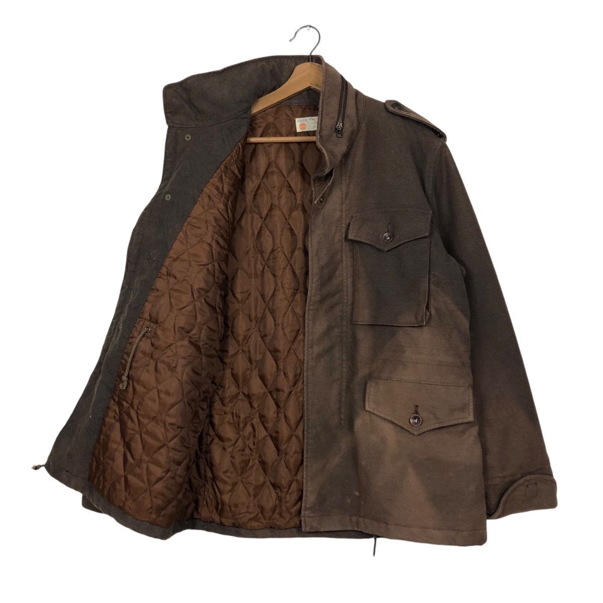 Edwin 📌Vintage Chore Biker Jacket Edwin Multi Pocket Sun Faded Size US M / EU 48-50 / 2 - 12 Thumbnail