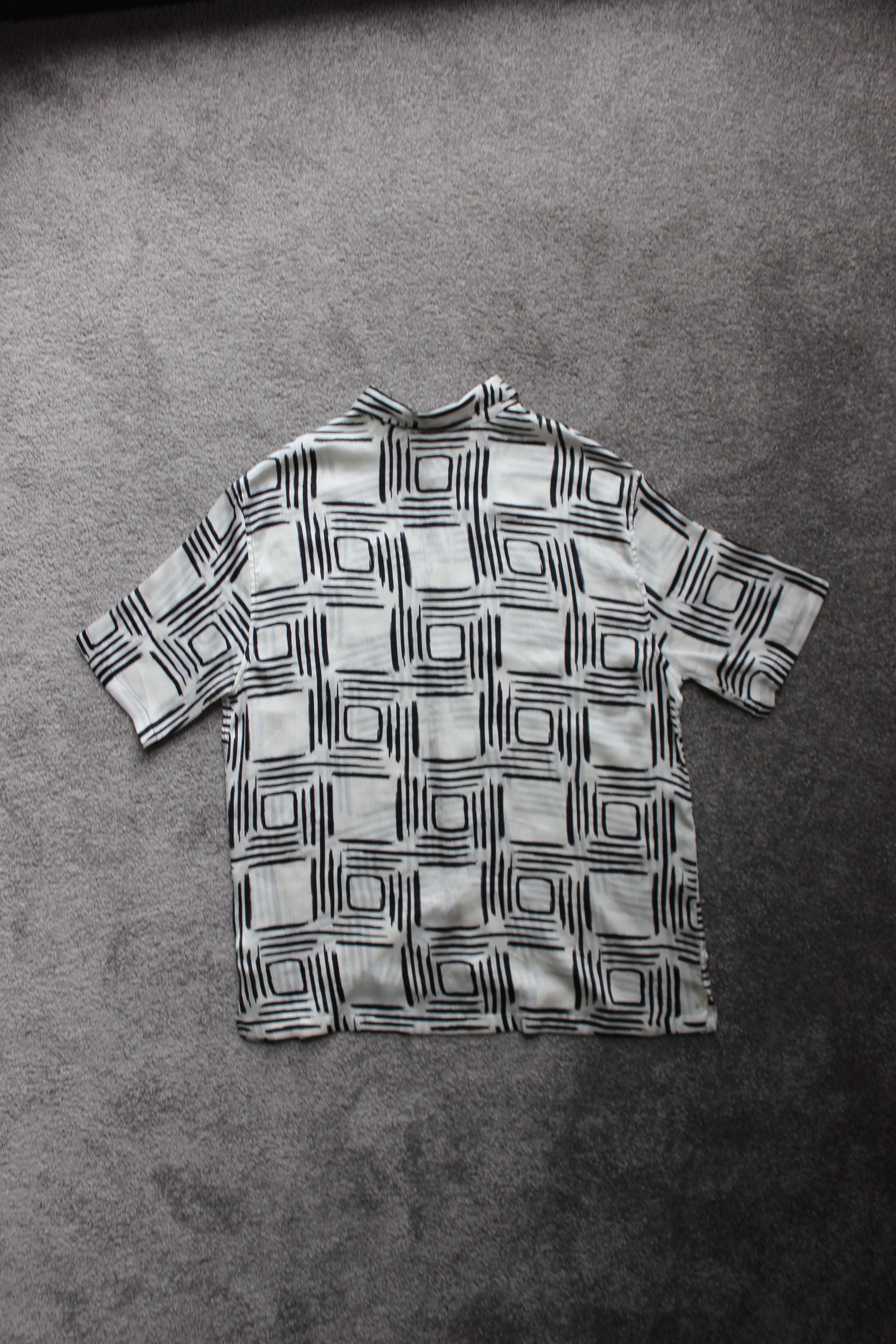 Zara Zara Men's Geometric Print Shirts Size US XL / EU 56 / 4 - 7 Thumbnail