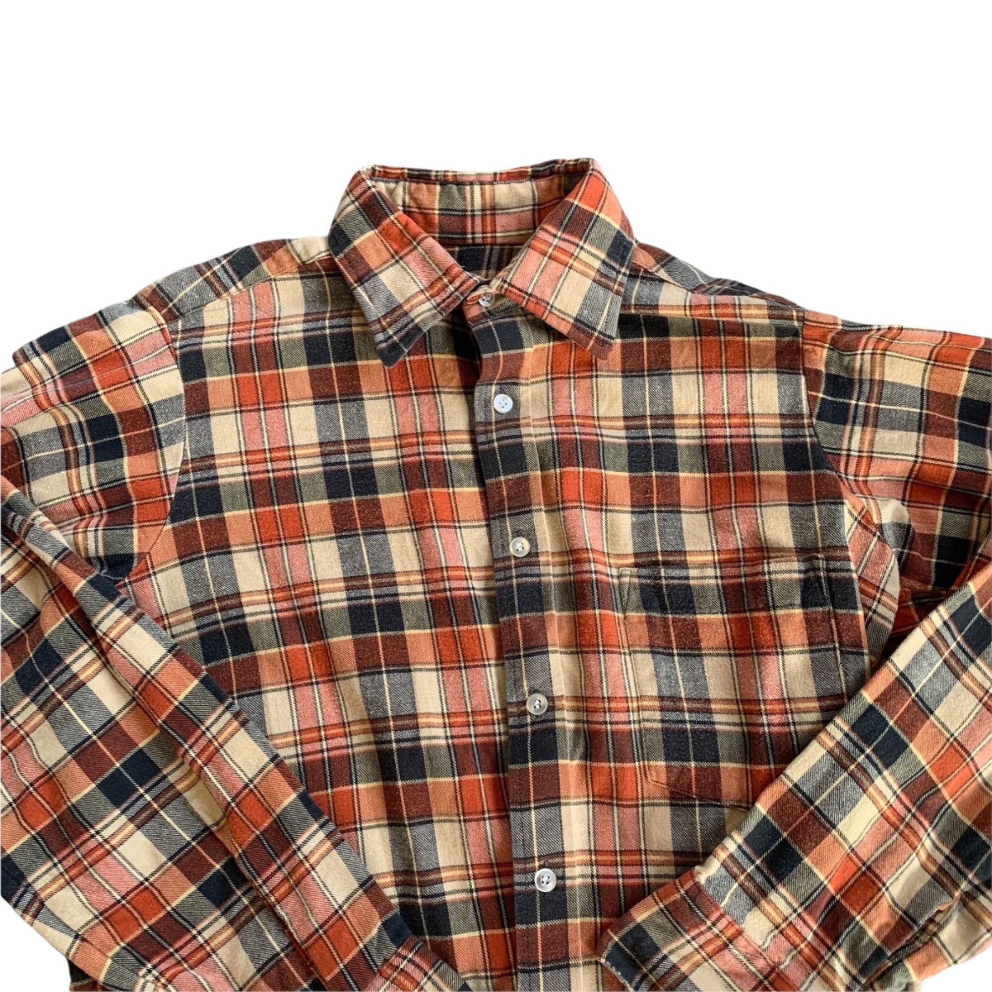 Vintage Vintage LS Ayers & Co Flannel Shirt USA Perfectly Worn In S Size US S / EU 44-46 / 1 - 2 Thumbnail