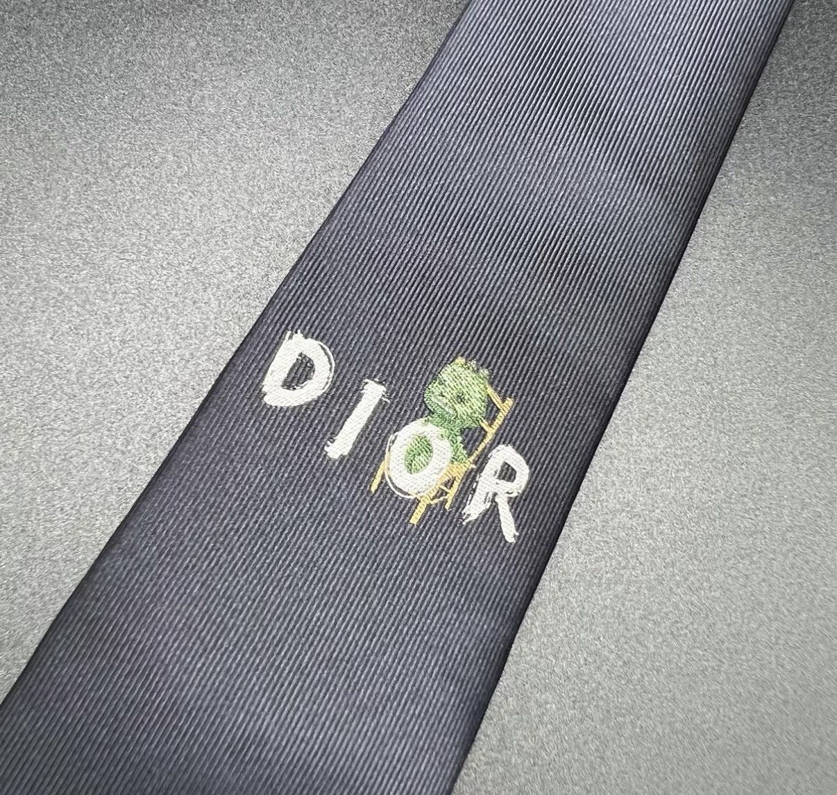 Dior Dior CD All-over Print Tie / Graffiti Logo Tie J41 Size ONE SIZE - 6 Thumbnail