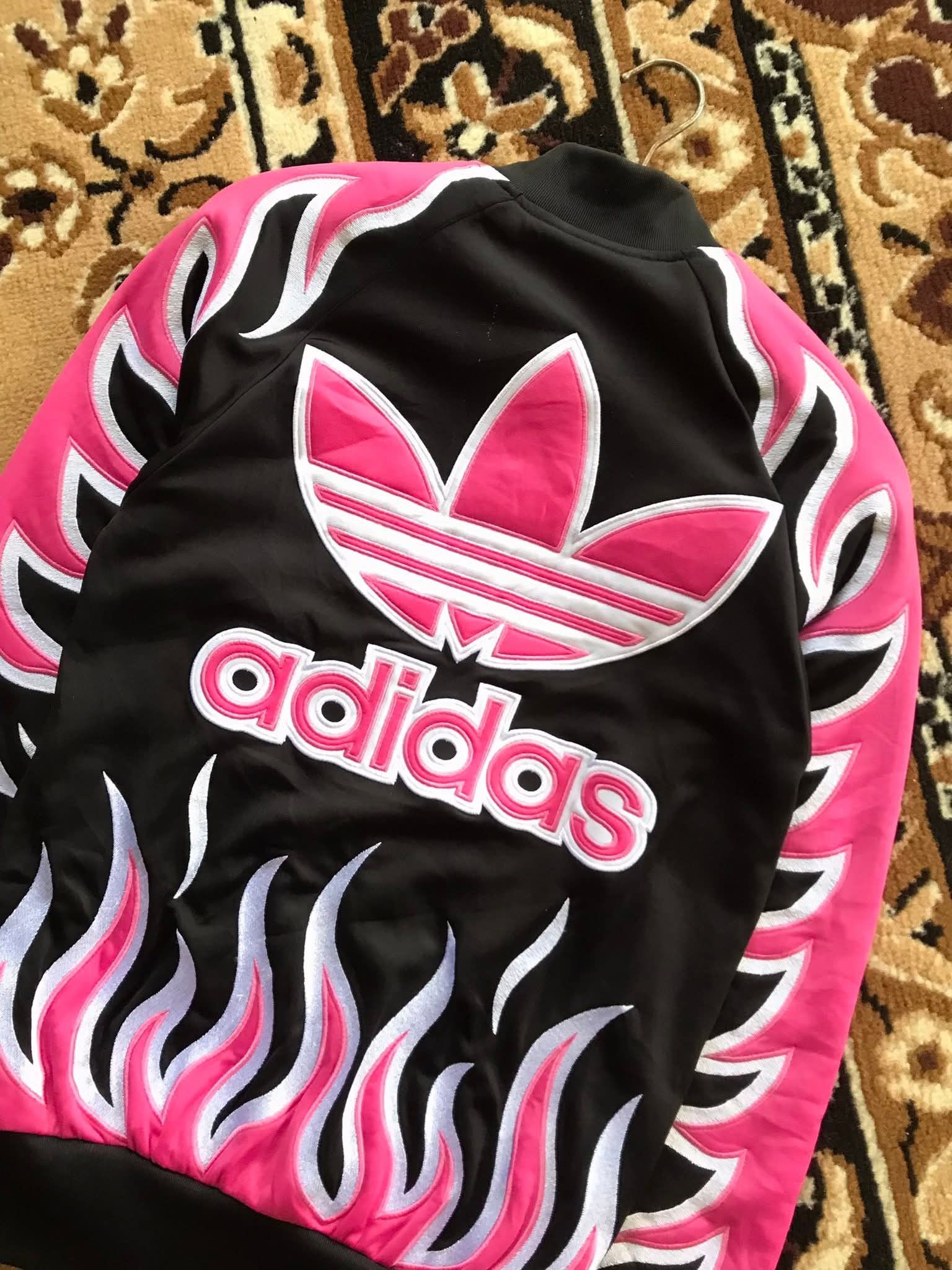 Adidas × Jeremy Scott Track Jacket Adidas x Jeremy Scott Flame Patterned Size US S / EU 44-46 / 1 - 4 Thumbnail