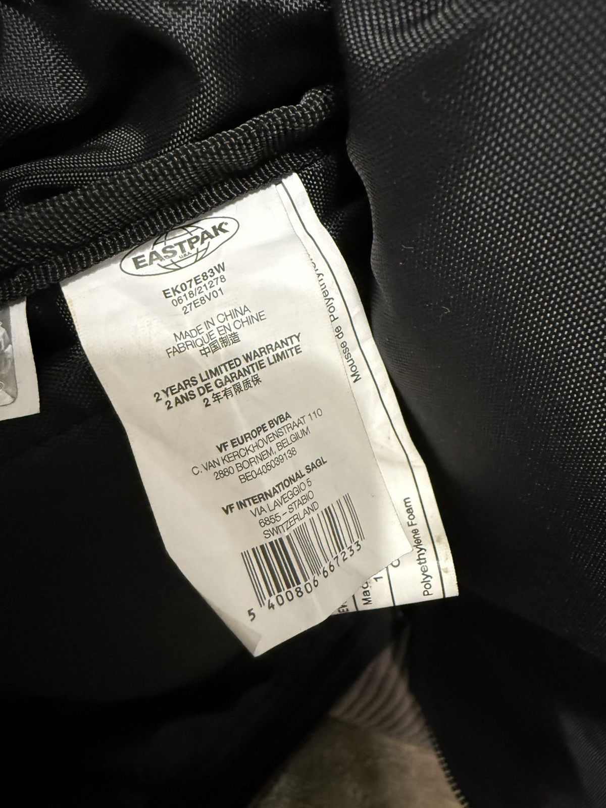 Eastpak × Vetements Vetements Patch Backpack Size ONE SIZE - 9 Thumbnail