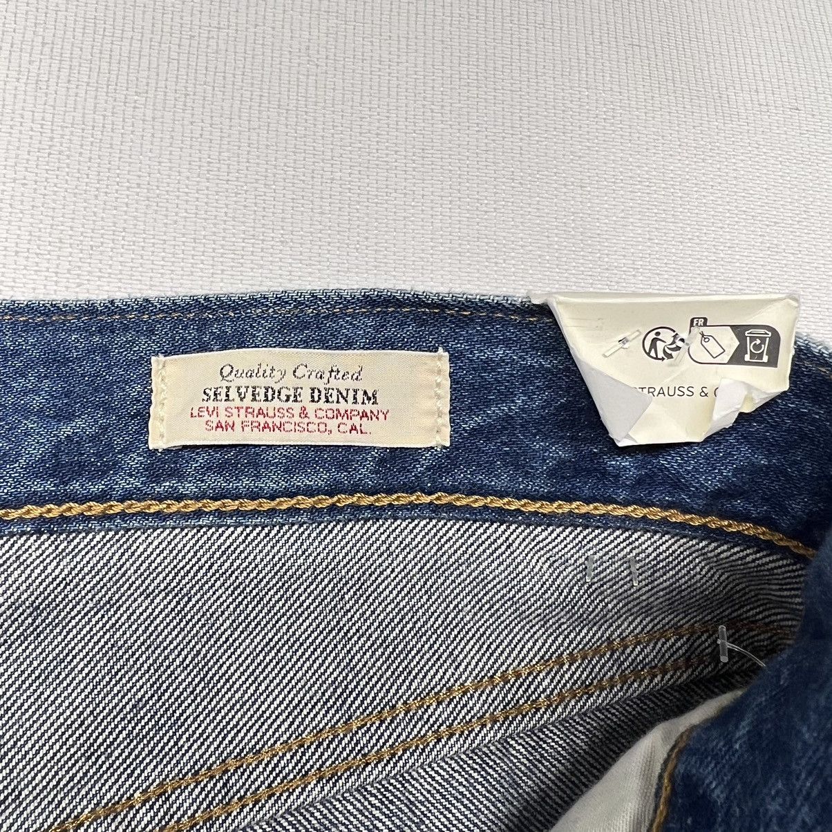 Levi's Made & Crafted NEW Levis 501 90s Jeans Blue Selvedge Denim Red Line Size 29" - 8 Thumbnail