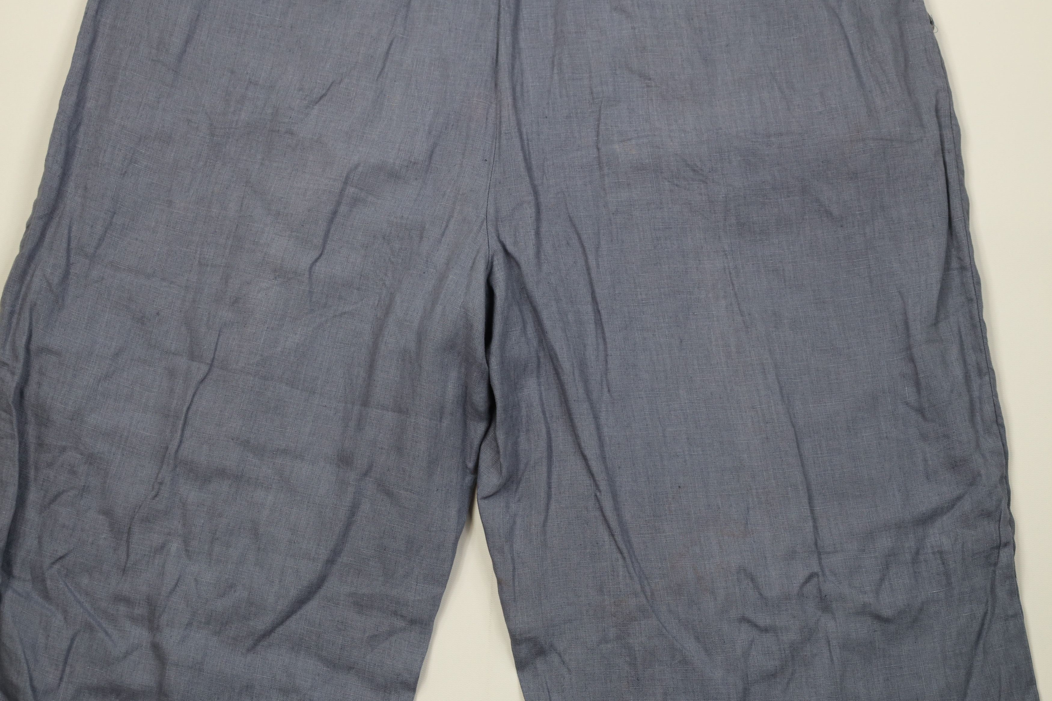 Vintage Vintage 90s Streetwear Linen Baggy Wide Leg Chino Pants Size US 36 / EU 52 - 13 Thumbnail