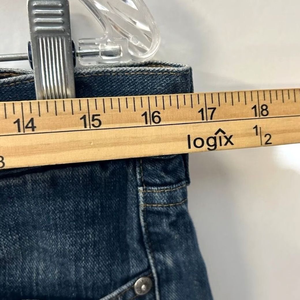 Vintage LL Bean Mens Jeans Blue Denim 100% Cotton 34x30 Regular Fit 5-Pocket Design Medium Size US 34 / EU 50 - 7 Thumbnail
