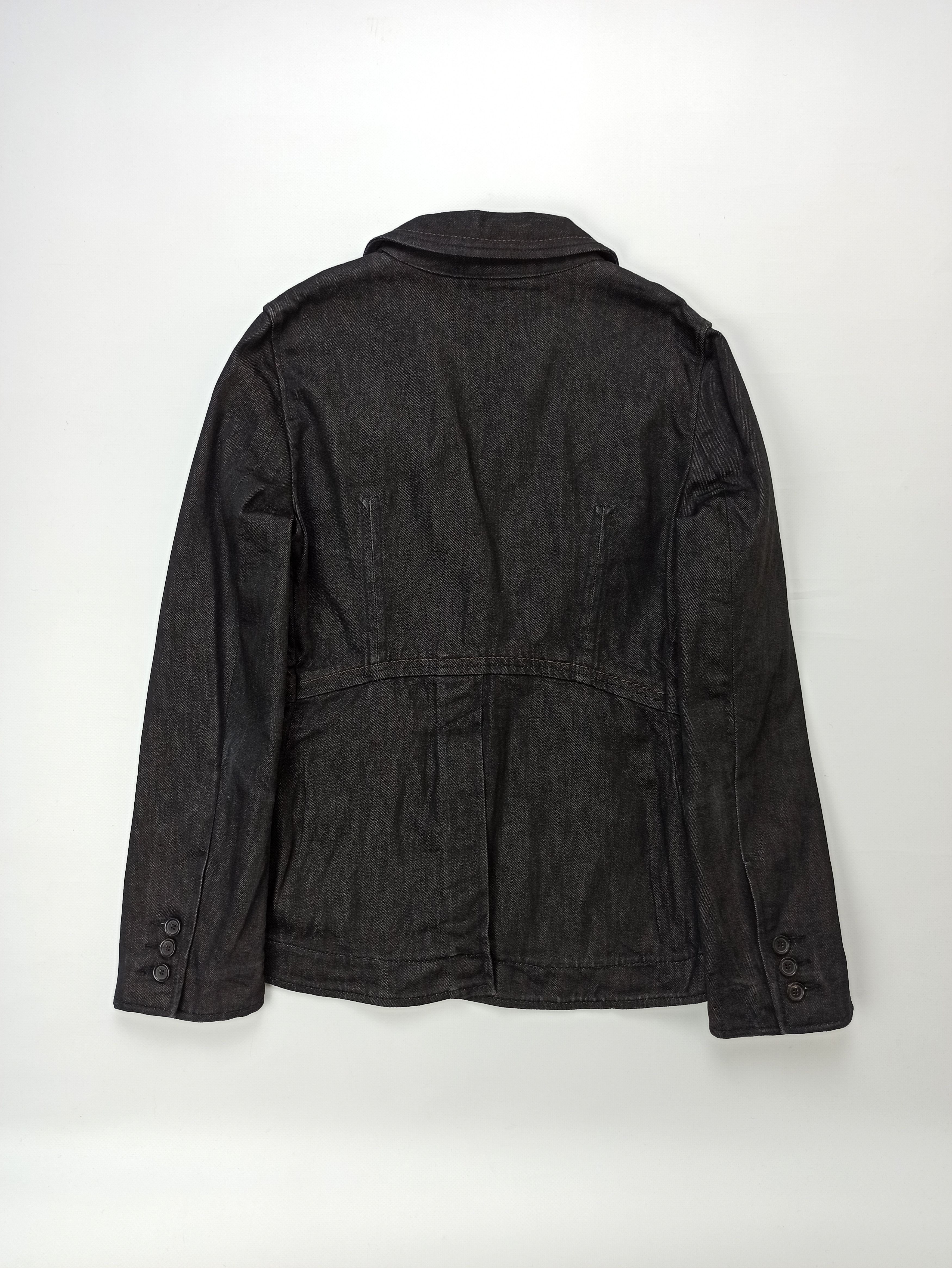 Celine Celine Vintage Denim Blazer Size S / US 4 / IT 40 - 3 Thumbnail