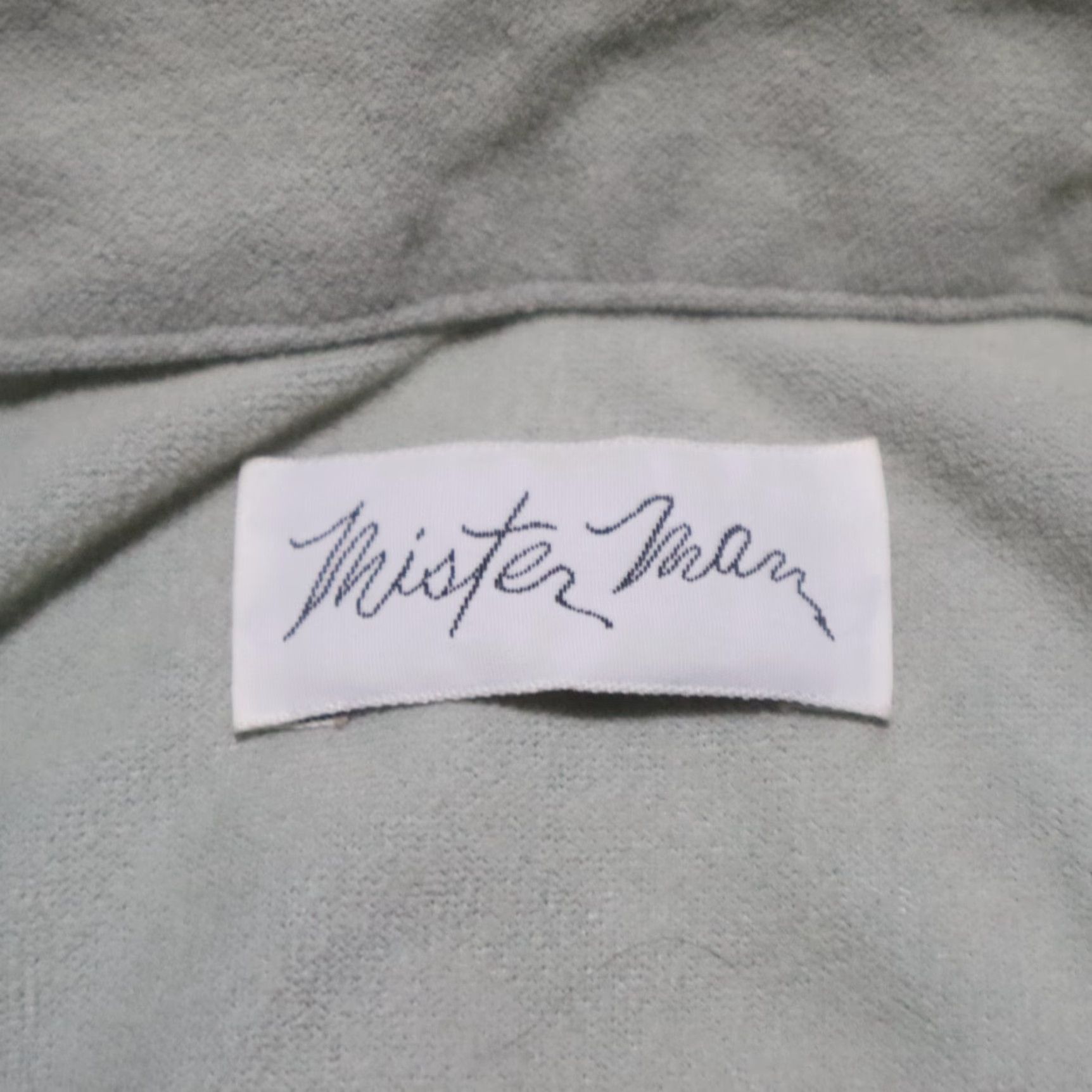 Vintage VINTAGE Mister Man Shirt Adult L Blue Long Sleeve Button-Up Size US L / EU 52-54 / 3 - 3 Thumbnail