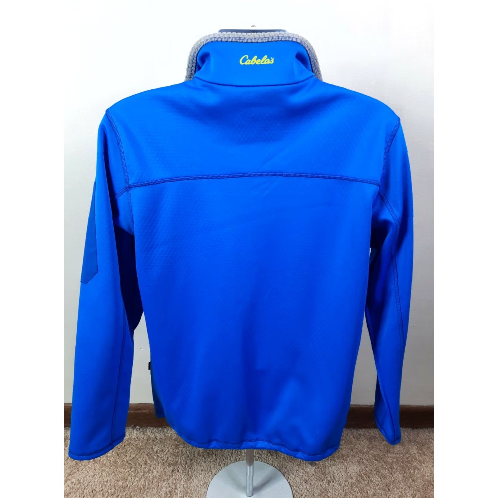 Vintage Cabela's Men’s Full Zip Blue Jacket Shirt? Size US M / EU 48-50 / 2 - 6 Thumbnail
