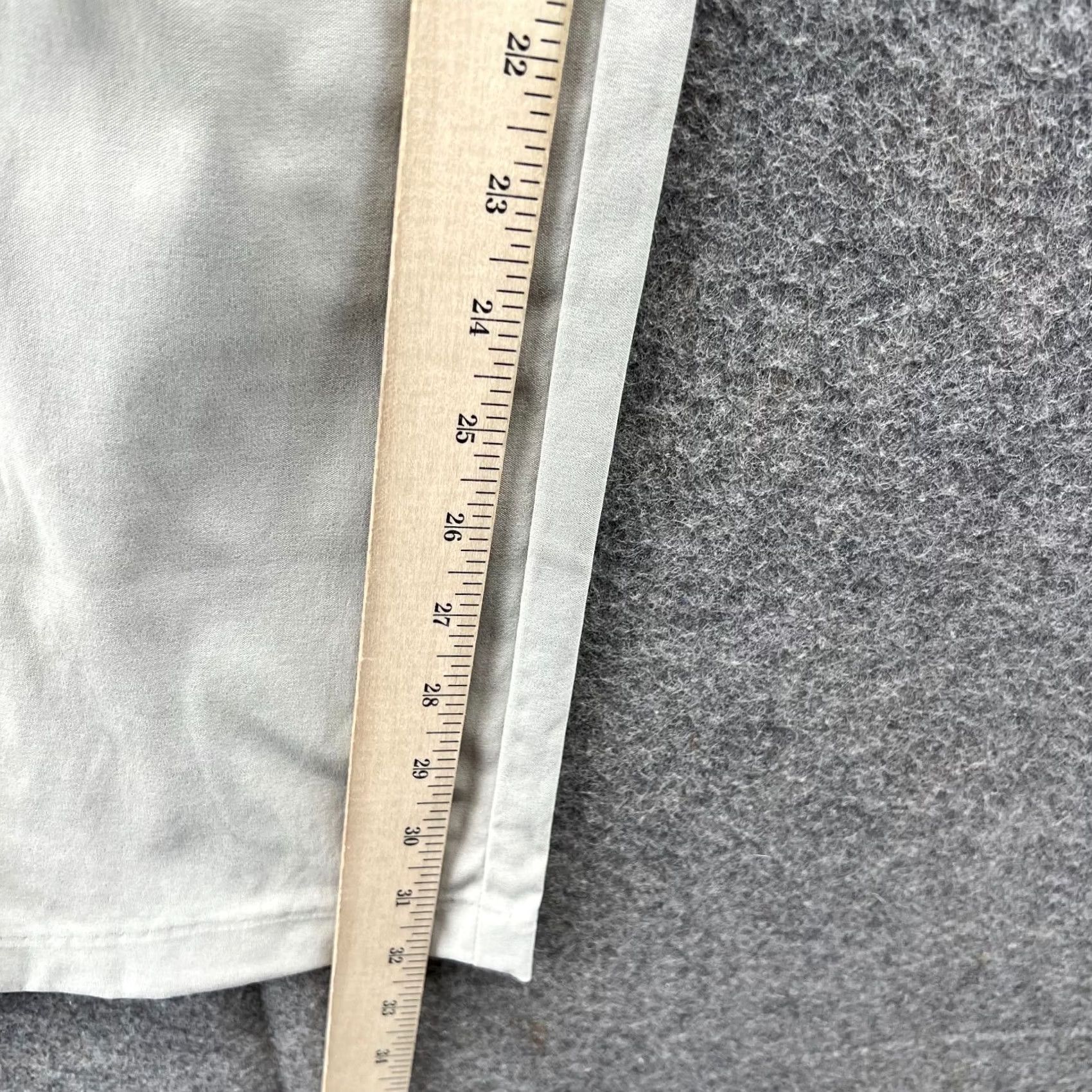 Tommy Hilfiger VINTAGE Tommy Hilfiger Dress Pants Mens 36x32 Beige Chino Tan Trouser Sport Khaki Suitwear Tight Silhouette Regular Mens Beige Chino Pants 90s? Size 36R - 7 Thumbnail