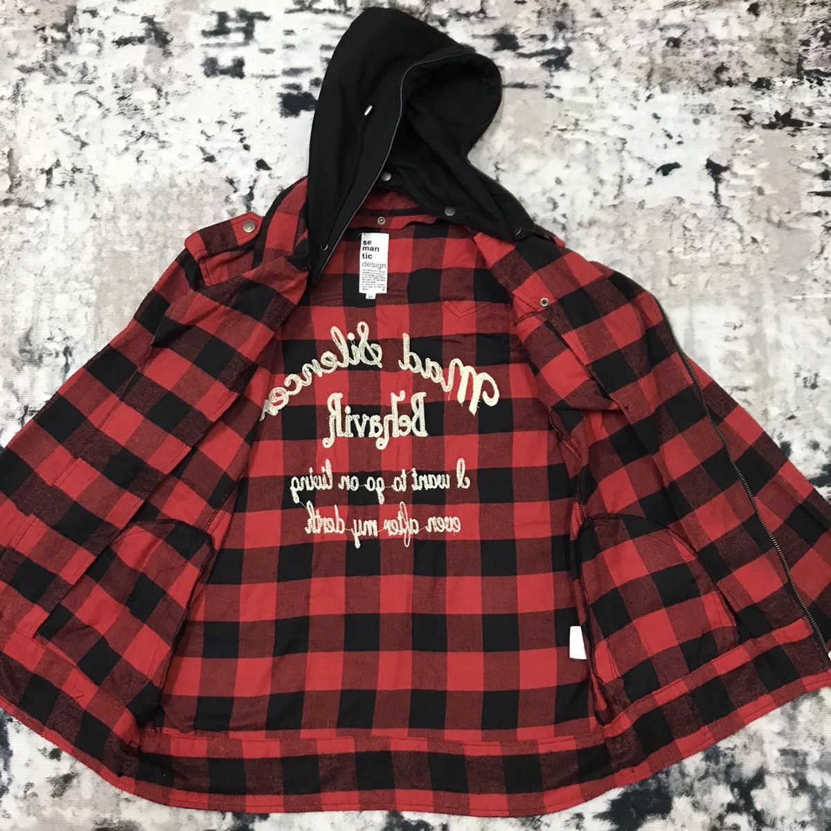 If Six Was Nine Semantic Design Punk Sweater Hoodie Size US S / EU 44-46 / 1 - 5 Thumbnail