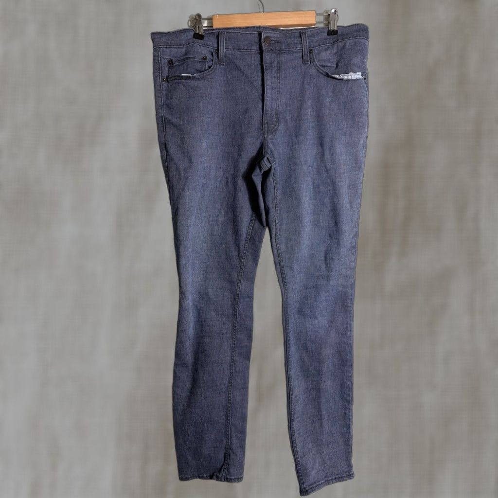 Vintage Goodfellow Jeans Slim Gray Straight 38x32 Regular Jeans Stretch Fair Trade Men Size US 38 / EU 54 - 1 Thumbnail