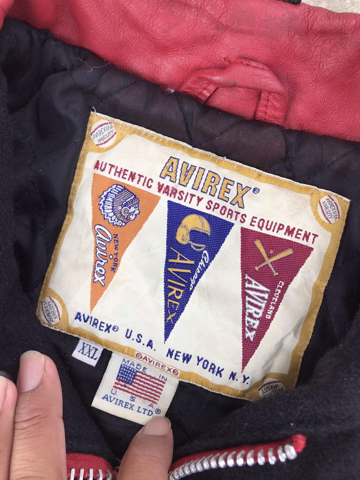 Avirex × Vintage Rare vintage Avirex Varsity jacket Size US XXL / EU 58 / 5 - 3 Thumbnail