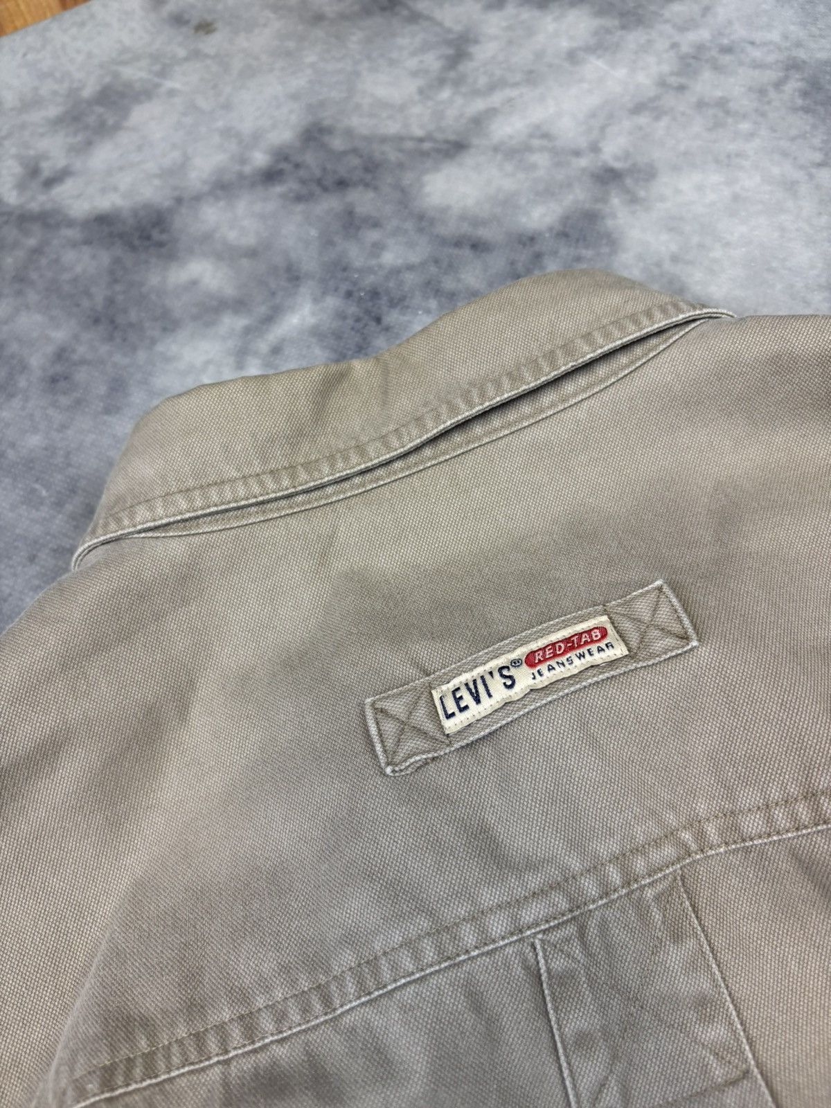 Levi's × Vintage Vintage Levis 2005 Shirt Jacket Workwear Oversize Streetwear Size US XL / EU 56 / 4 - 10 Thumbnail