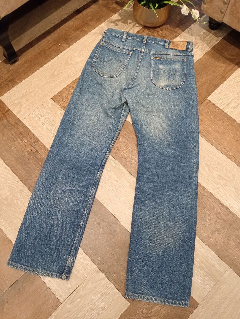Lee RARE LEE RIDERS VINTAGE DENIM JEANS - SIZE 33x34 Size US 33 - 14 Thumbnail