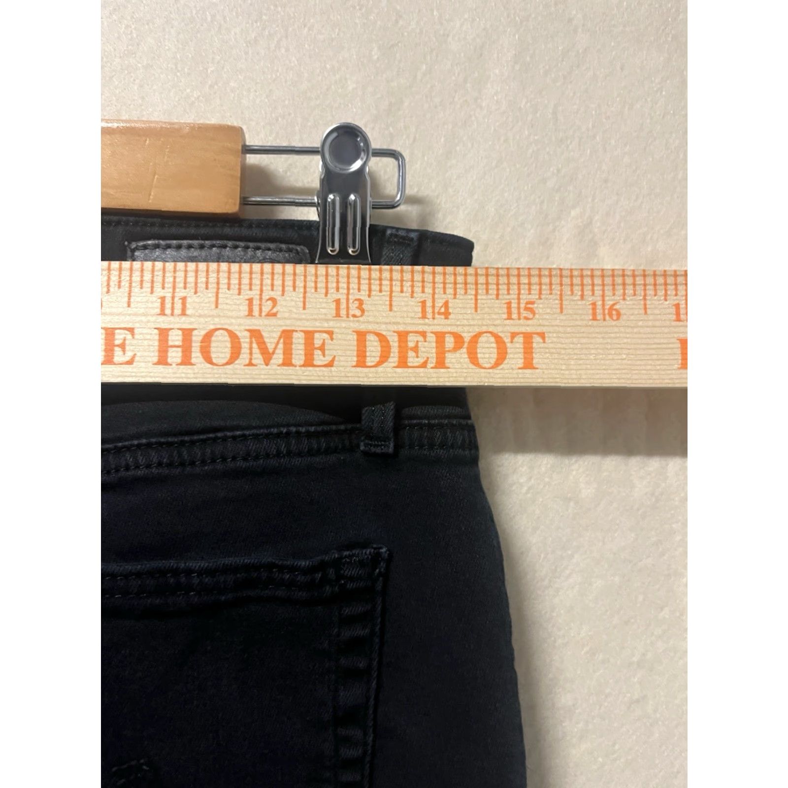 Vintage Adriano Goldschmied The Farrah Skinny Ankle High Rise Size 26 Black Women Jeans 26 Skinny Black AG Farrah Womens Size ONE SIZE - 3 Thumbnail