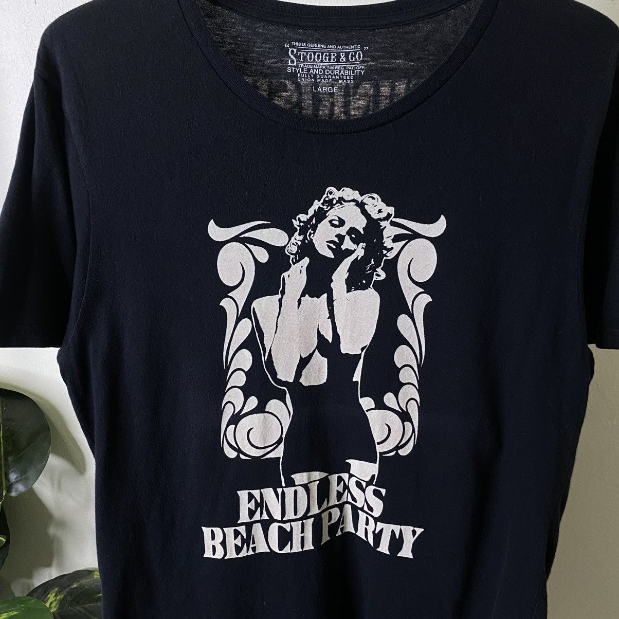 Hysteric Glamour Stooge & Co Endless Beach Party Hysterics Glamour Style Tee Size US M / EU 48-50 / 2 - 2 Thumbnail