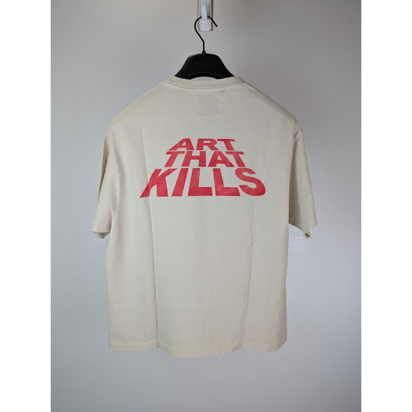 Gallery Dept. o1rshd1 Protect Yourself T-Shirt in Archival White Size US XL / EU 56 / 4 - 9 Thumbnail