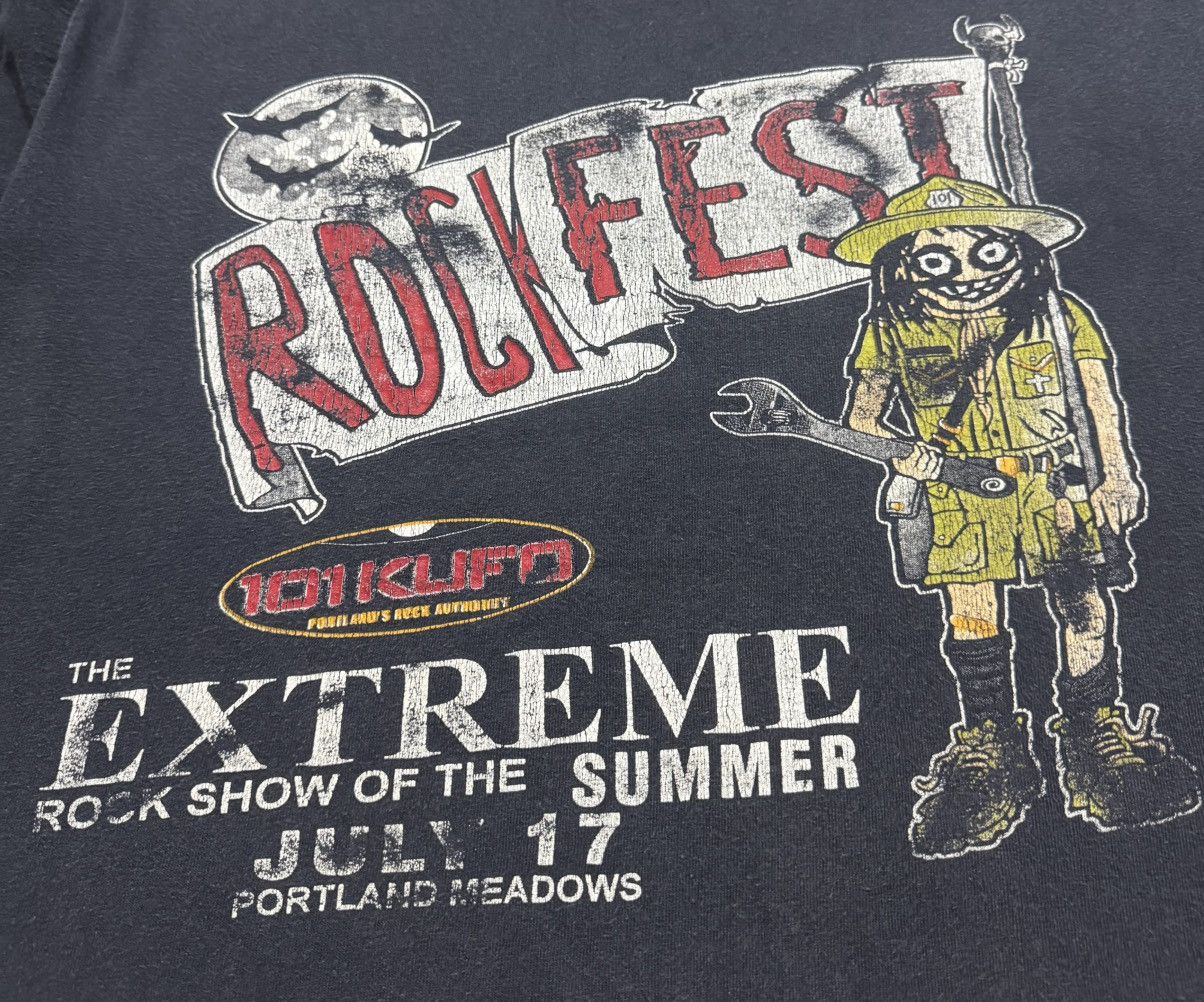 Band Tees × Vintage Vintage 90’s Rock Fest 101 Kufo Size US XL / EU 56 / 4 - 5 Thumbnail