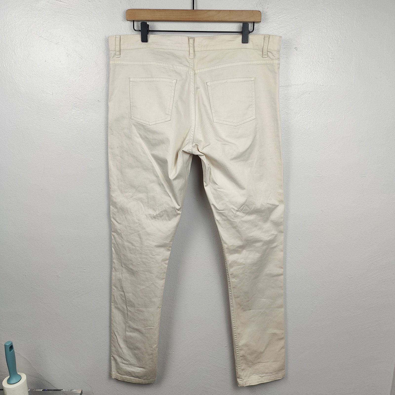 La Paz La Paz Chino Pants Mens XL Beige Cotton Stretch Lightweight Size US 36 / EU 52 - 7 Thumbnail