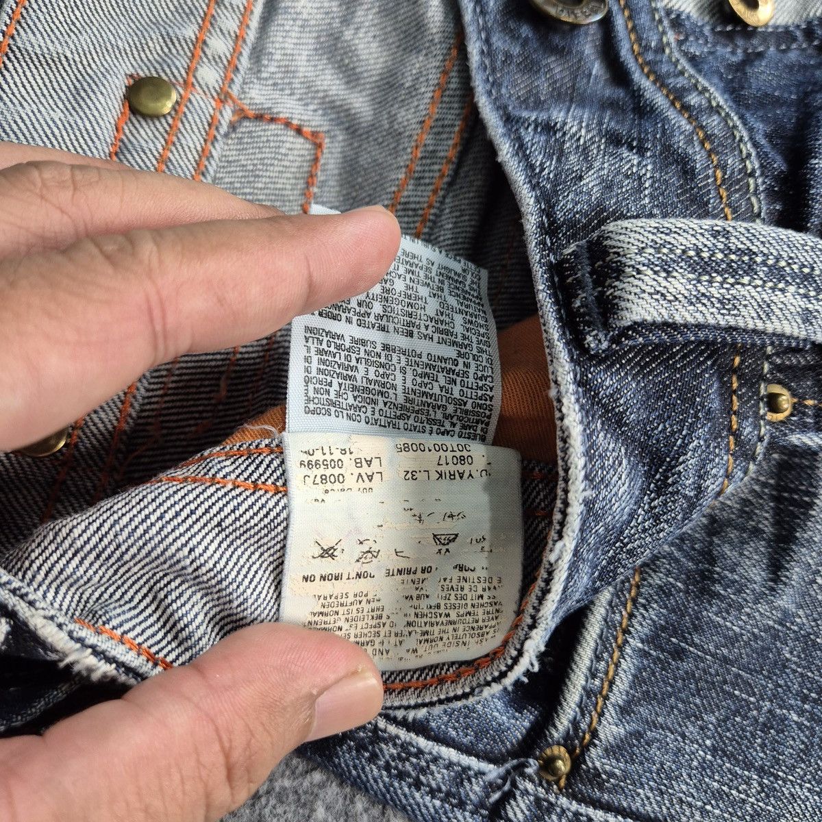 Diesel Vintage diesel denim pants Size US 33 - 9 Thumbnail