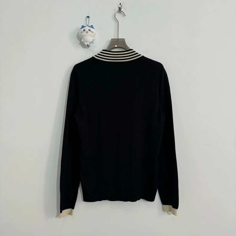 Gucci Gucci Little bee embroidered logo wool sweater 2502-Nextarr Size US M / EU 48-50 / 2 - 3 Thumbnail