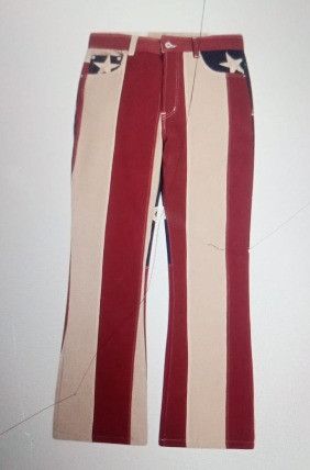 Gallery Dept. o1mle0326 Retouche U Stripe Logan Pants in Multicolor Size US 34 / EU 50 - 1 Preview
