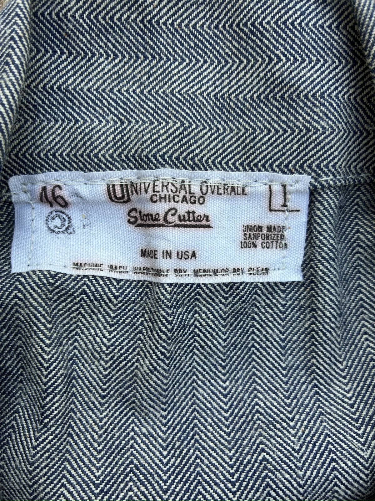 Universal Overall Chicago Vintage 50s Universal Overall Chicago Stone Cutter Coveralls Size US 44 / EU 60 - 8 Thumbnail