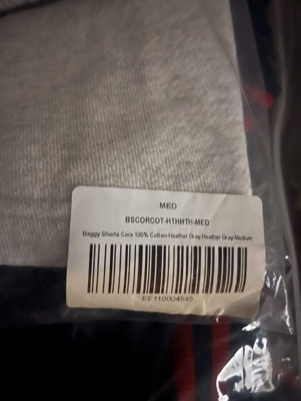 Eric Emanuel Eric Emanuel Grey w black EE Baggy Sweat Shorts Medium Size US 30 / EU 46 - 3 Thumbnail