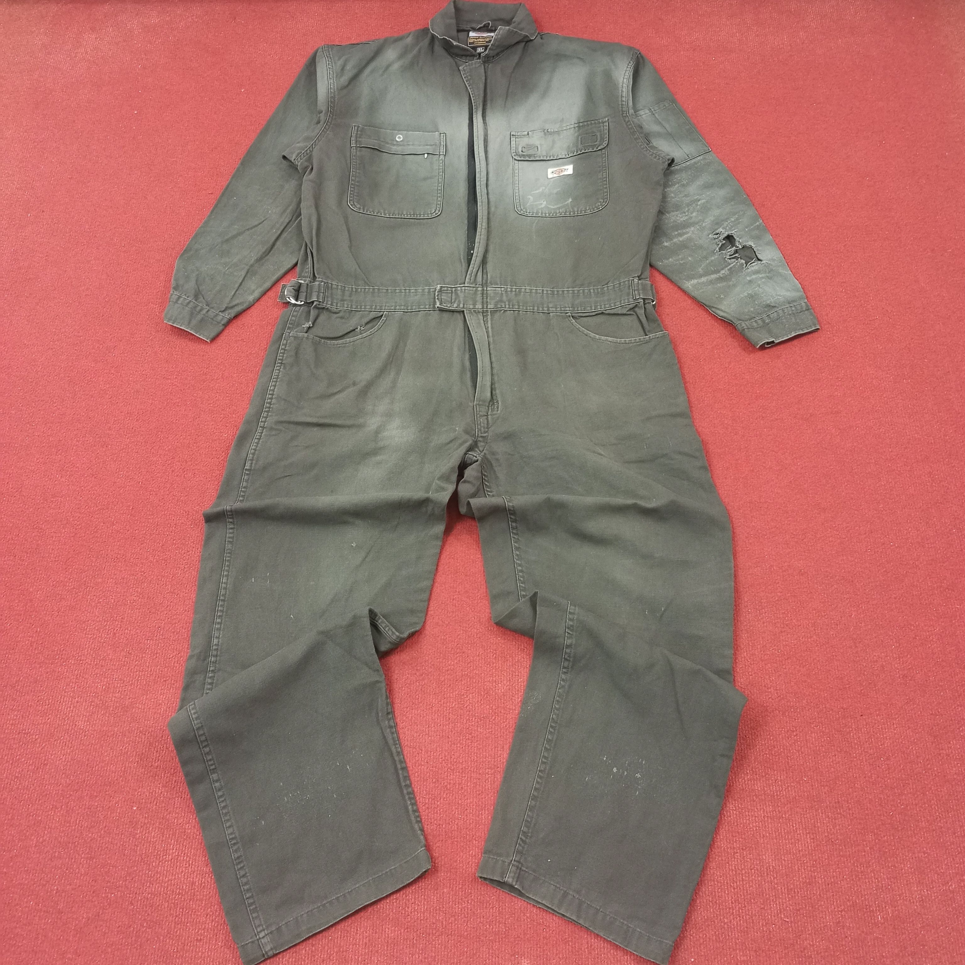 Vintage Dickies X Custom Stussy Art Coverall Jacket c220n15 Size US L / EU 52-54 / 3 - 4 Thumbnail