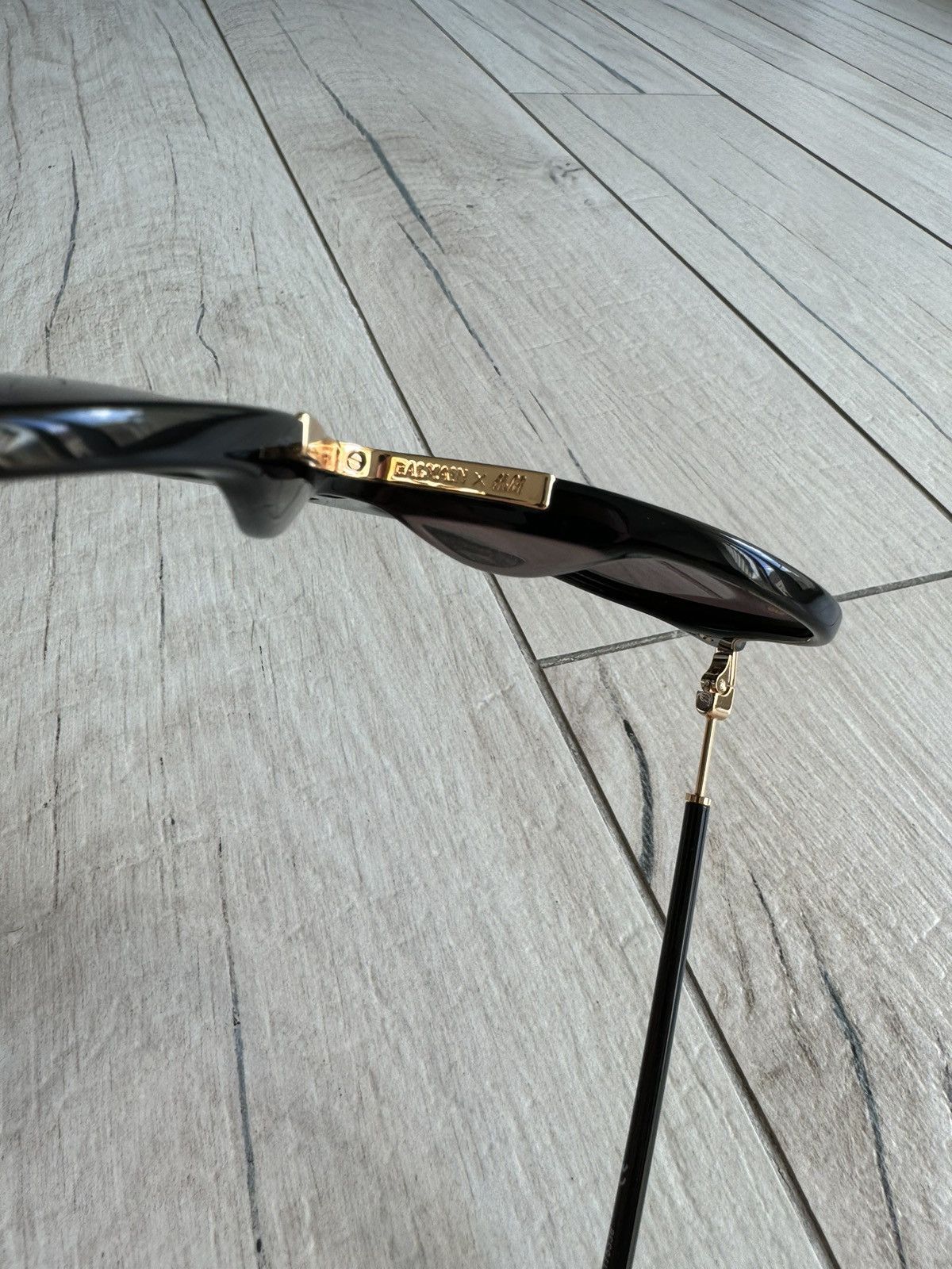FW15 Balmain X H&M Black Sunglasses