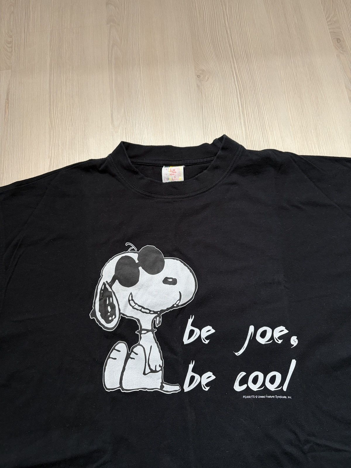 Vintage Vintage SNOOPY be Joe, be cool T-shirt Size US XL / EU 56 / 4 - 2 Thumbnail