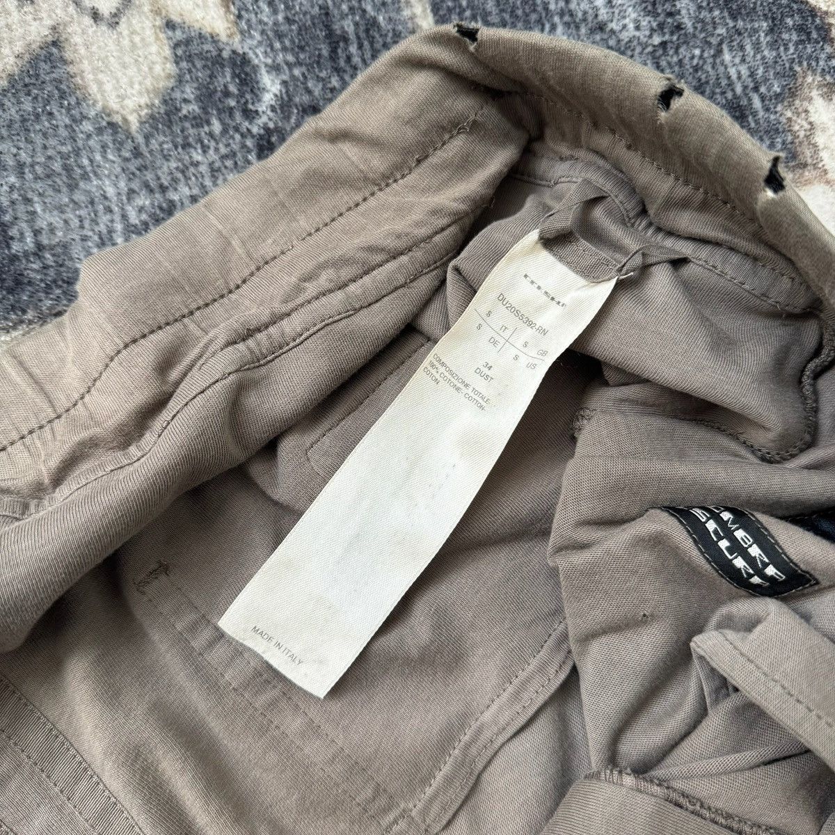 Rick Owens Drkshdw Rick Owens DRKSHDW Berlin drawstring sweatpants Small Size US 34 / EU 50 - 11 Thumbnail