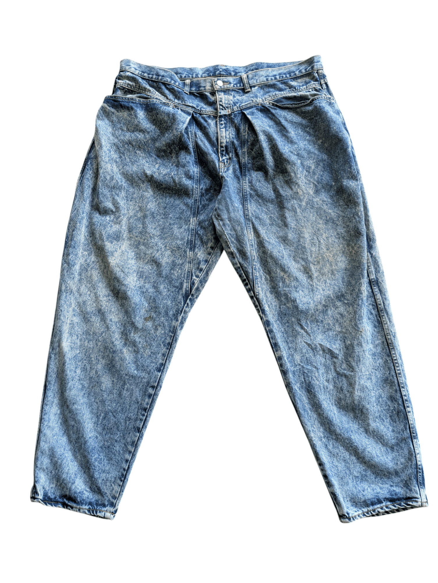 Edwin Vintage Edwin Acid Wash High Waist Baggy Jeans Size US 44 / EU 60 - 1 Thumbnail