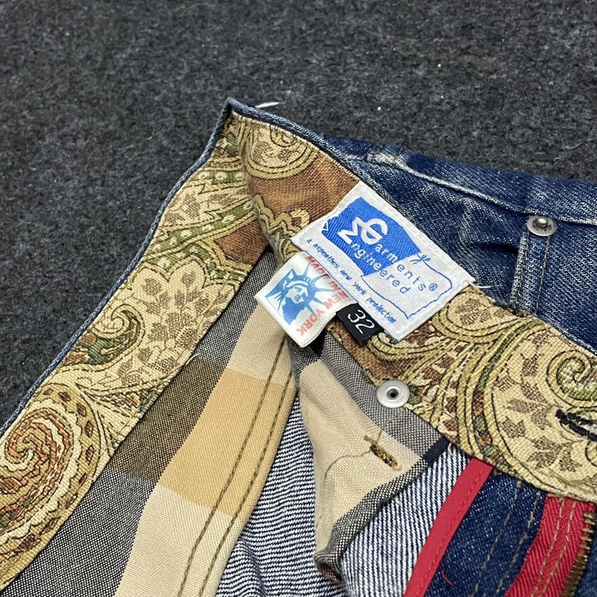 Engineered Garments RARE Engineered Garments x Lee 101Z Paisley Lining Selvedge Size US 30 / EU 46 - 3 Thumbnail