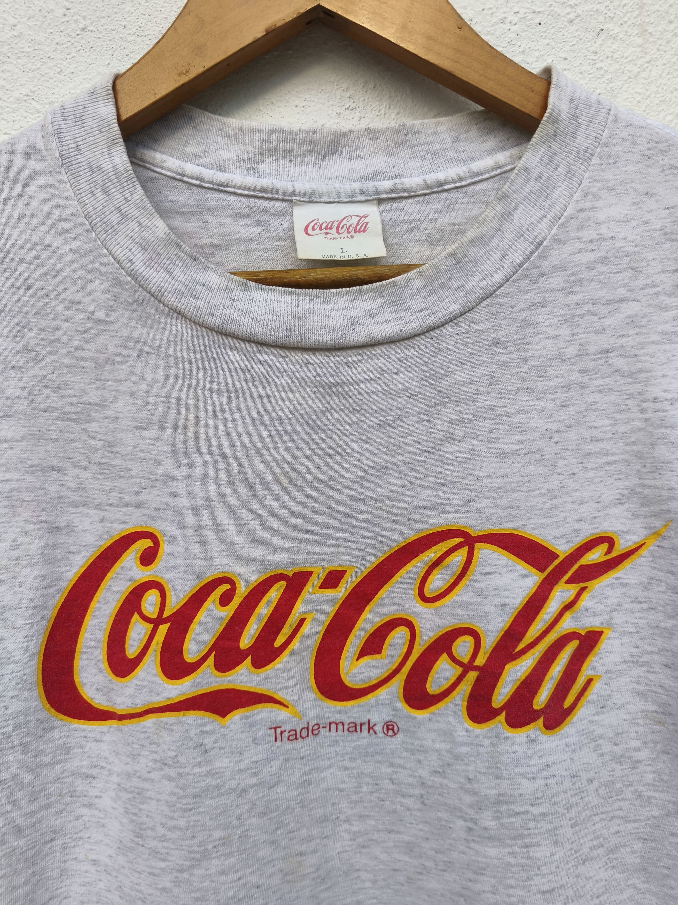 Coca Cola 🔥 Vintage 90s Vintage Coca Cola t shirt USA Size US L / EU 52-54 / 3 - 1 Thumbnail