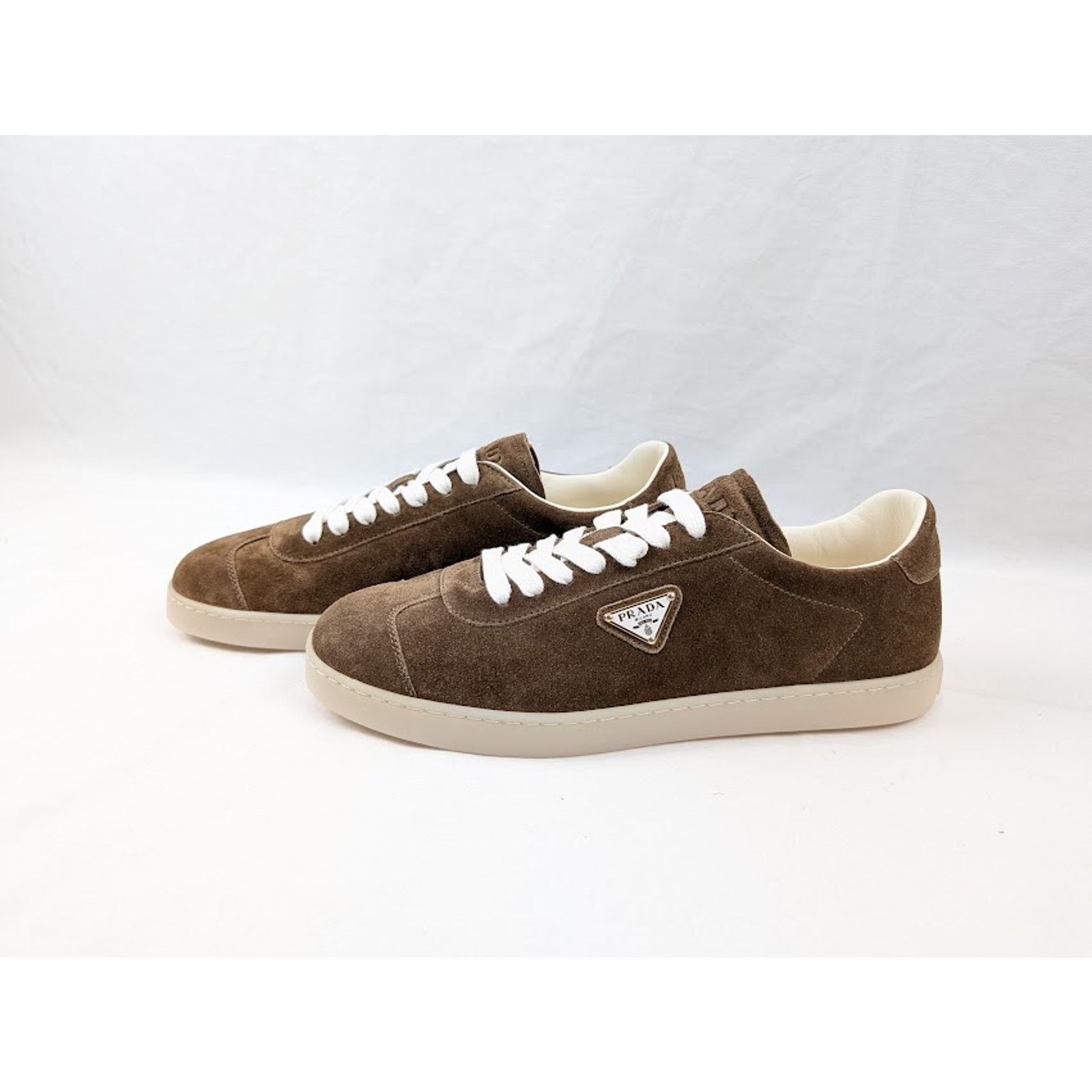 Prada o1rshd1 Low-Top Sneakers in Sigaro Size US 12 / EU 45 - 17 Thumbnail